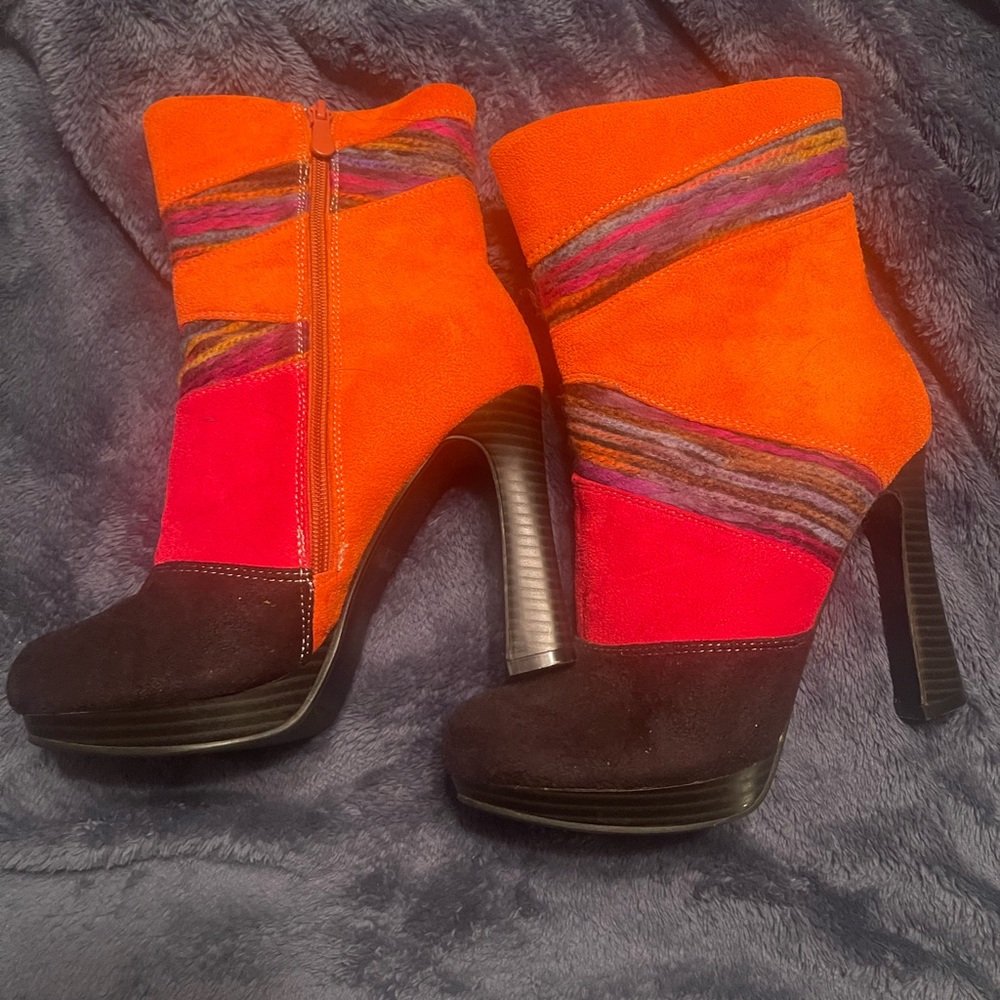 Fashion High Heel Boots - 7.5 - Picture 4 of 10